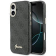 Husa de protectie Guess 4G Script MagSafe (GUHMP17S5P4FWMSK) compatibil cu iPhone 17, Negru