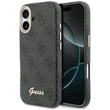 Husa de protectie Guess 4G Script MagSafe (GUHMP17S5P4FWMSK) compatibil cu iPhone 17, Negru