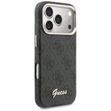 Husa de protectie Guess 4G Script MagSafe (GUHMP17L5P4FWMSK) compatibil cu iPhone 17 Pro, Negru