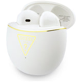 Casti In-ear, BT, TWS - Guess Script Print (GUTWSA15HETH) - White