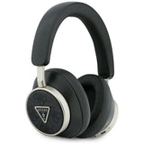 Casti Guess Wireless 4G Triangle Logo (GUBHC15P4MRCTK), Bluetooth, ENC Technology, Over-ear, Eco Leather, Negru