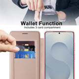 Husa de protectie Techsuit SmartMag Book compatibil cu Samsung Galaxy S26 Ultra, Roz