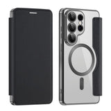 Husa de protectie Techsuit SmartMag Book compatibil cu Samsung Galaxy S26 Ultra, Negru