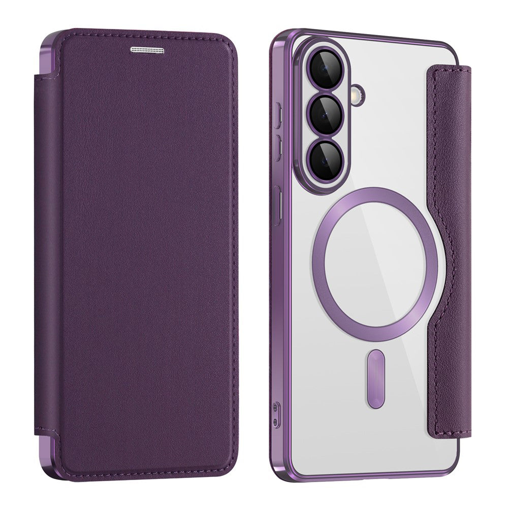 Husa de protectie Techsuit SmartMag Book compatibil cu Samsung Galaxy S26, Mov