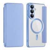 Husa de protectie Techsuit SmartMag Book compatibil cu Samsung Galaxy S26, Albastru Deschis