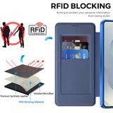 Husa de protectie Techsuit SmartMag Book compatibil cu Samsung Galaxy S26, Albastru