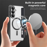 Husa de protectie Techsuit SmartMag Book compatibil cu Samsung Galaxy S26, Negru