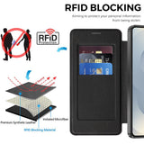 Husa de protectie Techsuit SmartMag Book compatibil cu Samsung Galaxy S26, Negru