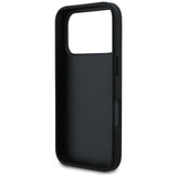 Husa de protectie Karl Lagerfeld Hardcase Rhinestone with K&C Pin (KLHCP17L6PRKCLK) compatibil cu iPhone 17 Pro, Negru