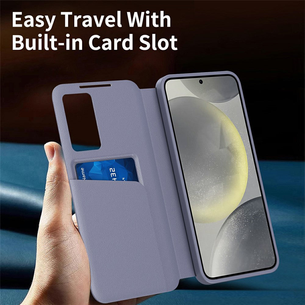 Husa de protectie Techsuit SmartView Series compatibil cu Samsung Galaxy S26 Ultra, Mov