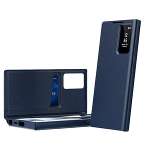 Husa de protectie Techsuit SmartView Series compatibil cu Samsung Galaxy S26 Ultra, Albastru