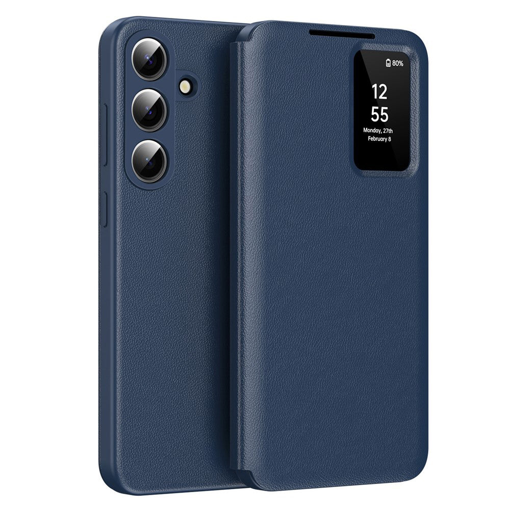 Husa de protectie Techsuit SmartView Series compatibil cu Samsung Galaxy S26 Plus, Albastru
