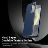Husa de protectie Techsuit SmartView Series compatibil cu Samsung Galaxy S26 Plus, Albastru