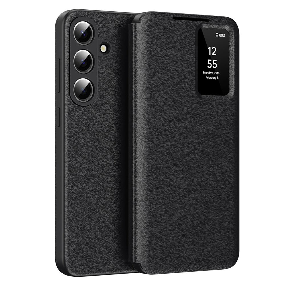 Husa de protectie Techsuit SmartView Series compatibil cu Samsung Galaxy S26 Plus, Negru