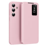Husa de protectie Techsuit SmartView Series compatibil cu Samsung Galaxy S26, Roz