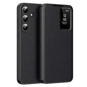 Husa de protectie Techsuit SmartView Series compatibil cu Samsung Galaxy S26, Negru