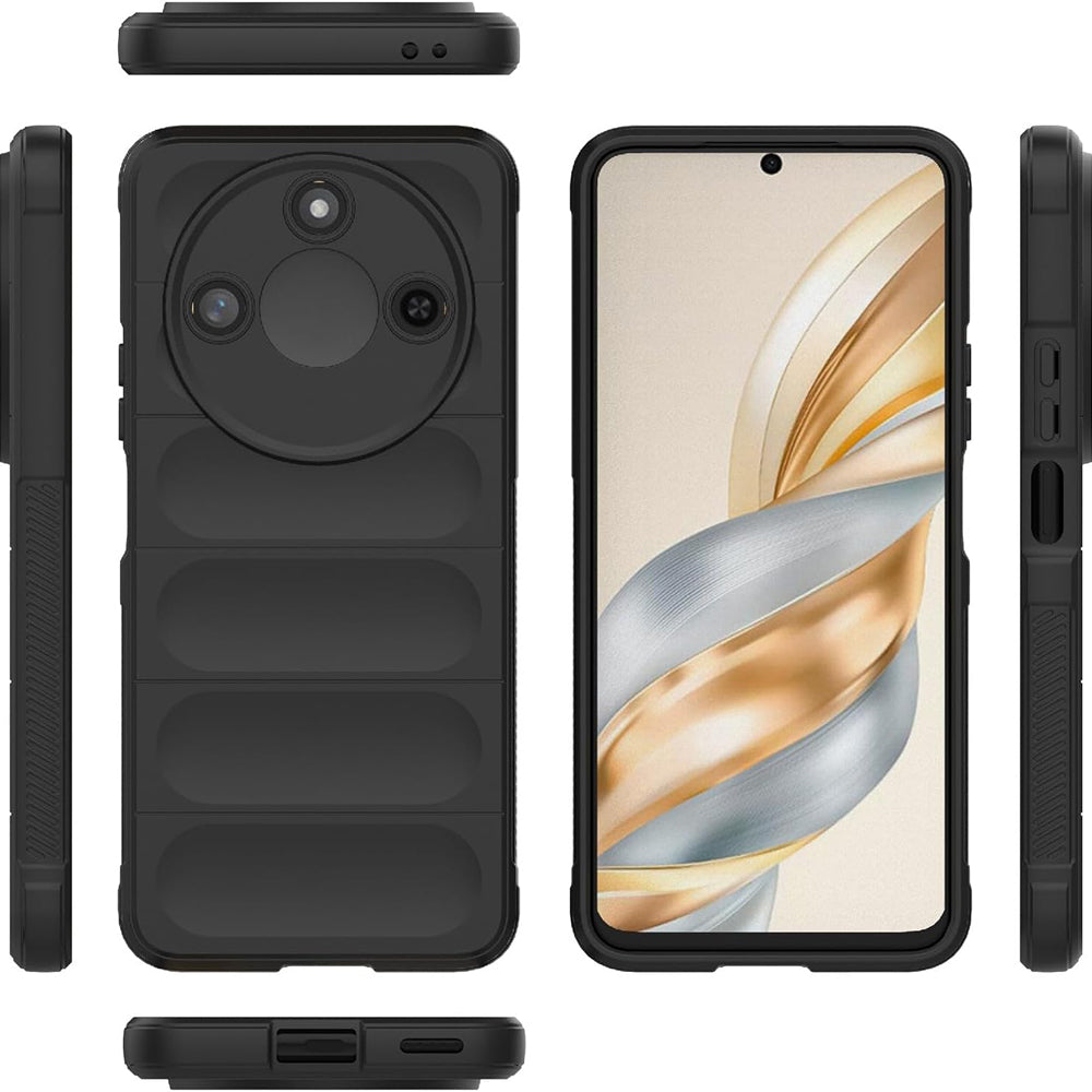 Husa de protectie Techsuit Magic Shield compatibil cu Honor X9c Smart, Bordeaux
