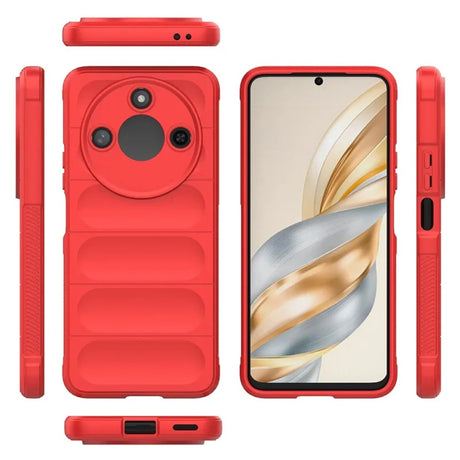 Husa de protectie Techsuit Magic Shield compatibil cu Honor X9c Smart, Roșu