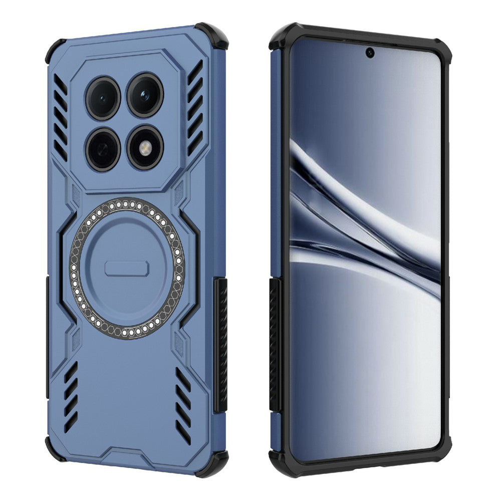 Husa de protectie Techsuit ArmorMag compatibil cu Xiaomi Redmi Note 15 5G / Poco M8 5G, Albastru