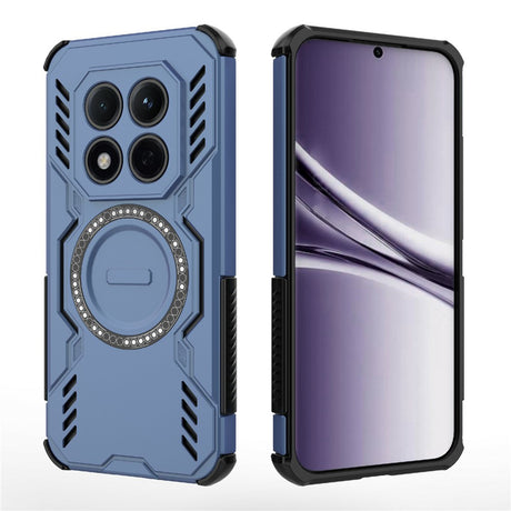 Husa de protectie Techsuit ArmorMag compatibil cu Xiaomi Redmi Note 15 Pro 5G, Albastru