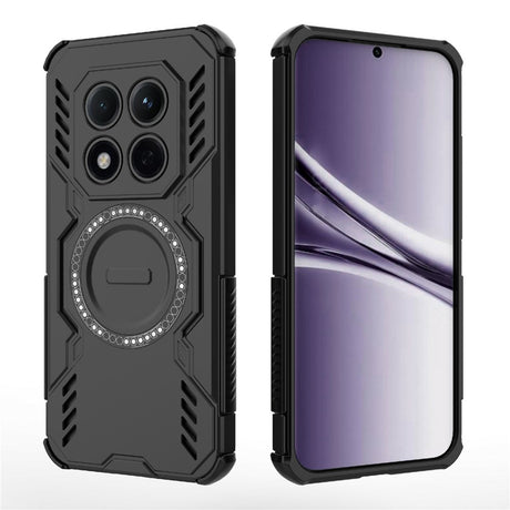 Husa de protectie Techsuit ArmorMag compatibil cu Xiaomi Redmi Note 15 Pro+ 5G / Poco M8 Pro 5G, Negru