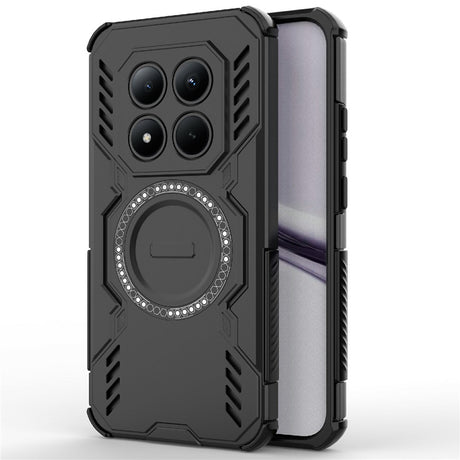 Husa de protectie Techsuit ArmorMag compatibil cu Xiaomi Redmi Note 15 Pro+ 5G / Poco M8 Pro 5G, Negru