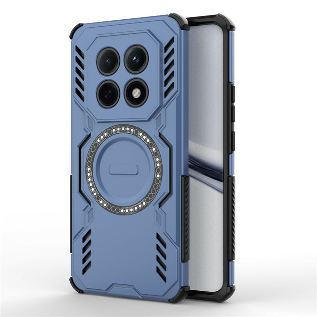 Husa de protectie Techsuit ArmorMag compatibil cu Xiaomi Redmi Note 15 4G, Albastru