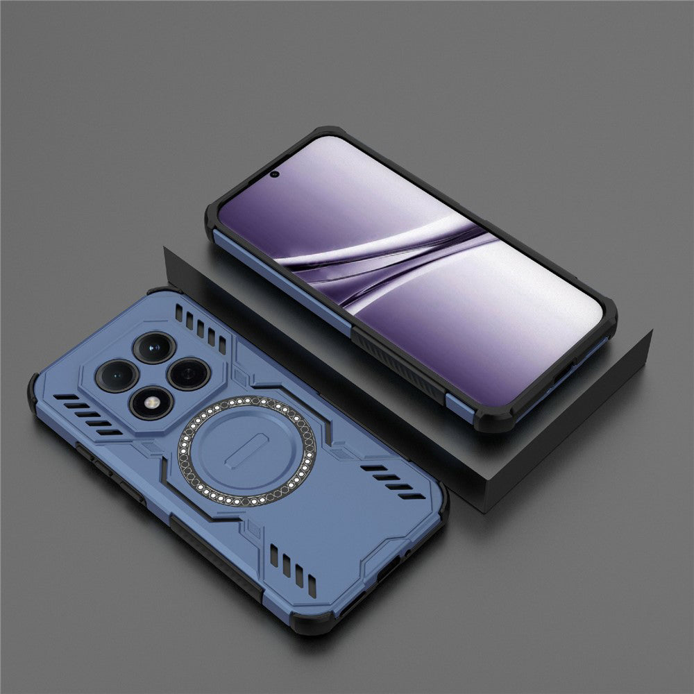 Husa de protectie Techsuit ArmorMag compatibil cu Xiaomi Redmi Note 15 Pro 4G, Albastru