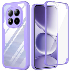 Folie de protectie Techsuit ColorVerse 360 Series + compatibil cu Xiaomi Redmi Note 15 Pro 5G, Mov