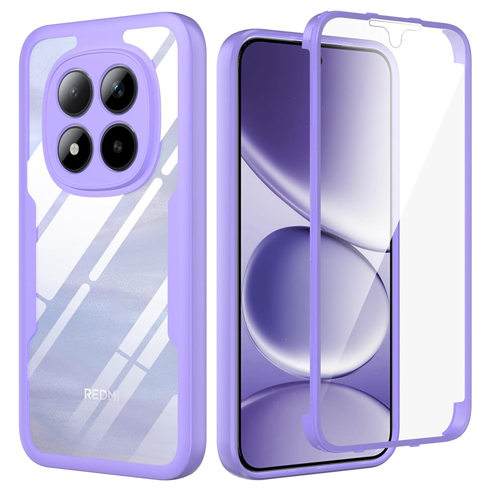 Folie de protectie Techsuit ColorVerse 360 Series + compatibil cu Xiaomi Redmi Note 15 Pro+ 5G / Poco M8 Pro 5G, Mov