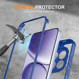 Folie de protectie Techsuit ColorVerse 360 Series + compatibil cu Xiaomi Redmi Note 15 Pro+ 5G / Poco M8 Pro 5G, Albastru