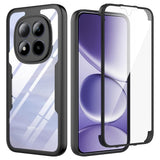 Folie de protectie Techsuit ColorVerse 360 Series + compatibil cu Xiaomi Redmi Note 15 Pro+ 5G / Poco M8 Pro 5G, Negru
