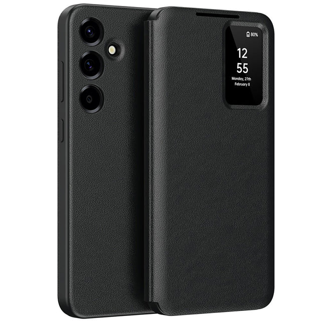 Husa de protectie Techsuit SmartView Series compatibil cu Samsung Galaxy A37 5G, Negru