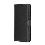 Husa de protectie Techsuit Leather Folio compatibil cu Xiaomi Redmi Note 15 Pro 5G, Negru