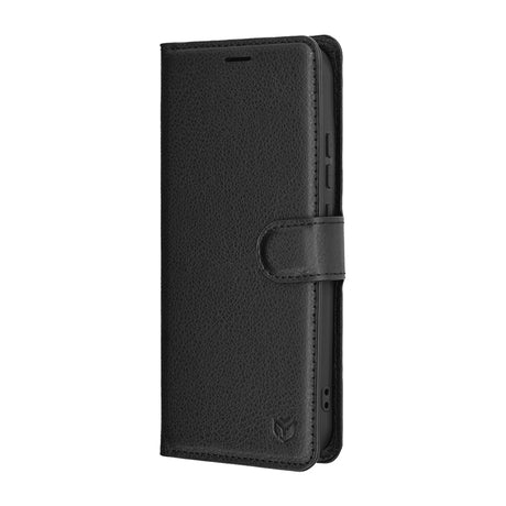 Husa de protectie Techsuit Leather Folio compatibil cu Xiaomi Poco F8 Pro, Negru