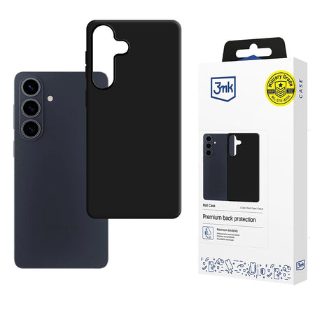 Husa de protectie 3mk Matt compatibil cu Samsung Galaxy S26, Negru