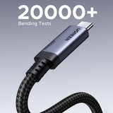 Cablu Ugreen L706 (65383), USB-C, 240W, 1m, Negru