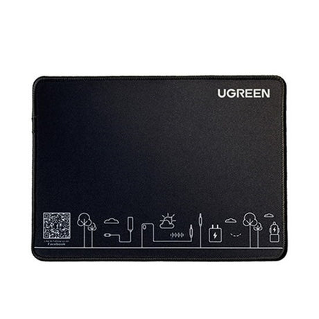 Tastatura/Mouse Ugreen Mouse Pad (CY016), for Gaming, Non-Slip Rubber Base, 260 x 200mm, Negru