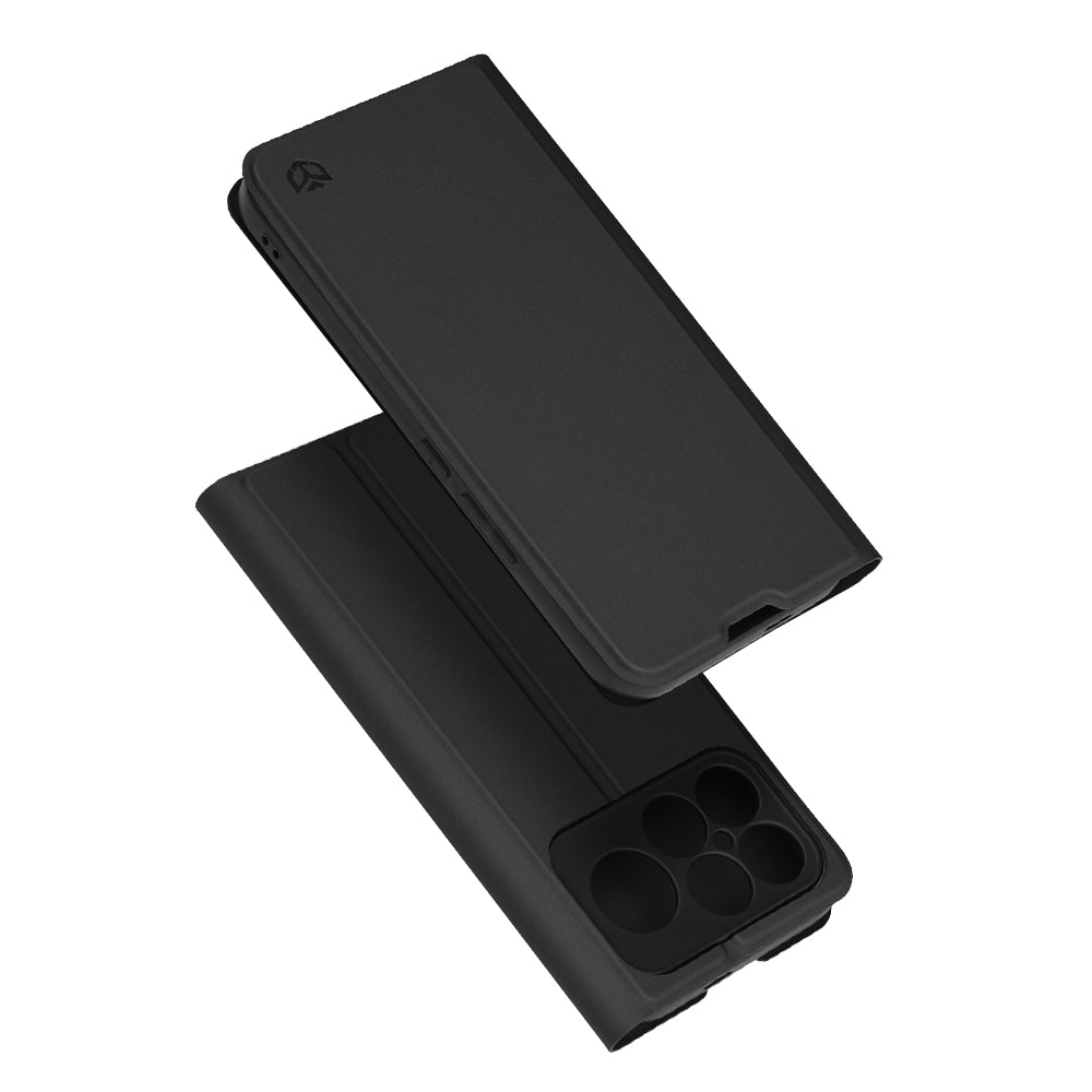 Husa de protectie Techsuit Magskin Book compatibil cu Xiaomi Poco F8 Ultra, Negru