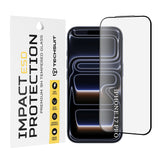 Folie de protectie Techsuit ESD Glass compatibil cu iPhone 17 Pro, Negru