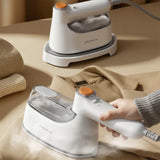 Gadget Deerma Handheld Garment Steamer (GT01), Portable, 180°C Steam, Ergonomic Handle, 1200W, 25000Pa, Ceramic Panel, Alb