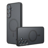Husa de protectie Techsuit PureFrost MagSafe compatibil cu Samsung Galaxy S26, Negru Mat