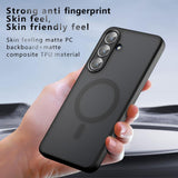 Husa de protectie Techsuit PureFrost MagSafe compatibil cu Samsung Galaxy S26, Negru Mat