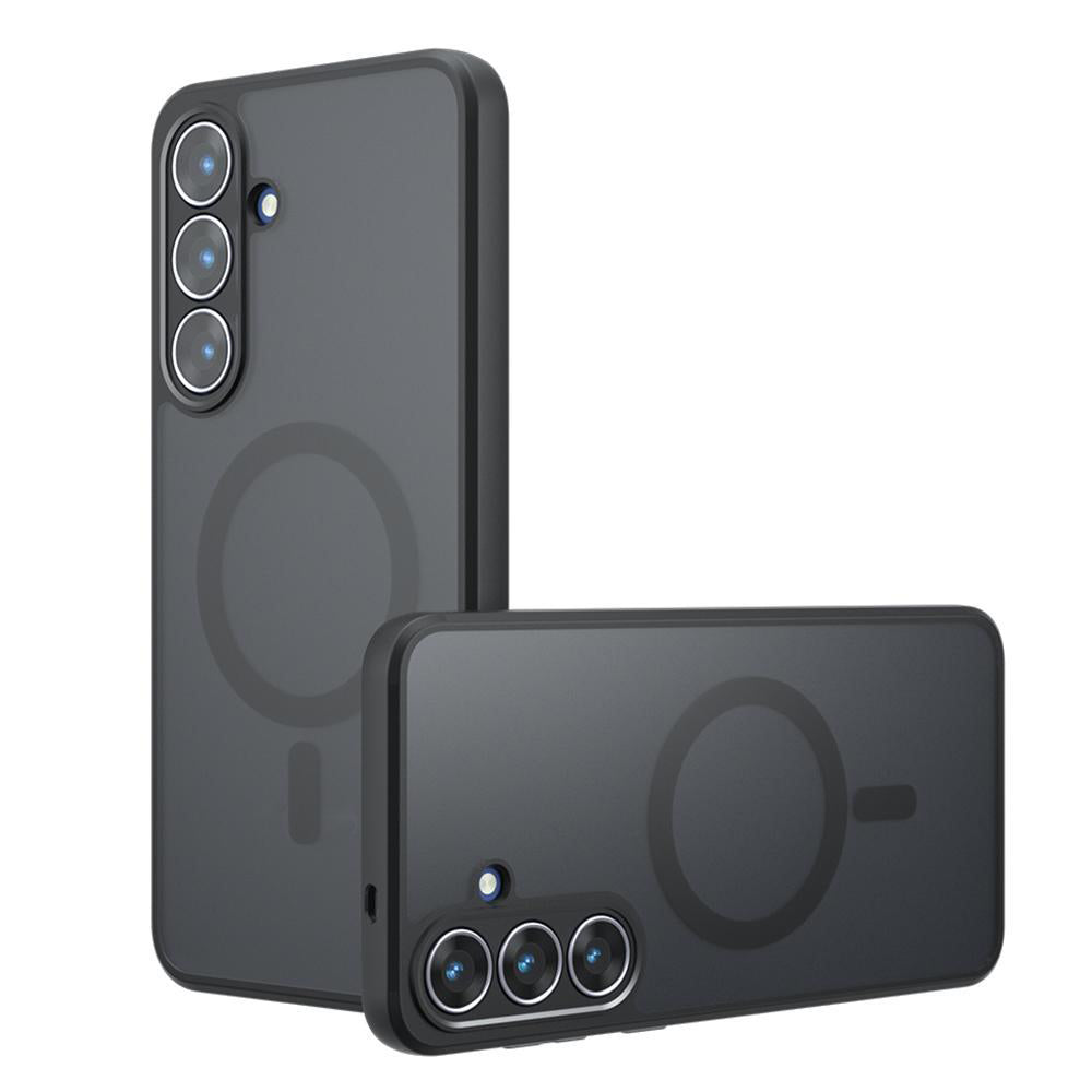 Husa de protectie Techsuit PureFrost MagSafe compatibil cu Samsung Galaxy S26 Plus, Negru Mat