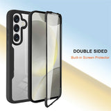 Folie de protectie Techsuit ColorVerse 360 Series + compatibil cu Samsung Galaxy A57 5G, Mov