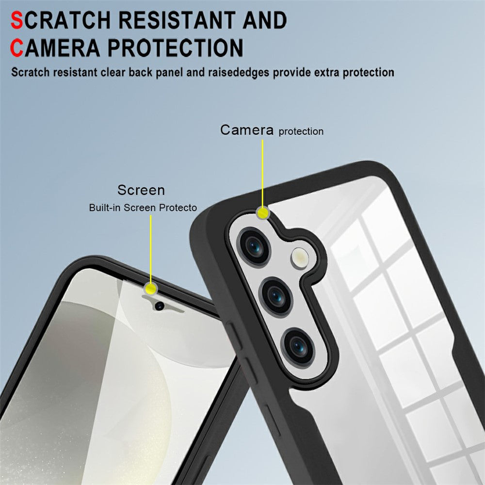 Folie de protectie Techsuit ColorVerse 360 Series + compatibil cu Samsung Galaxy A57 5G, Mov
