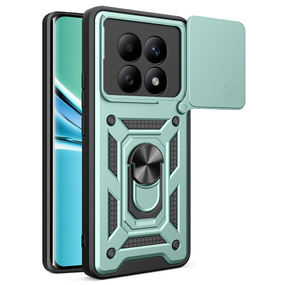 Husa de protectie Techsuit CamShield Series compatibil cu Xiaomi Redmi Note 15 5G / Note 15 4G / Poco M8 5G, Verde