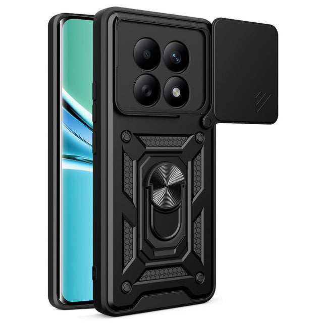 Husa de protectie Techsuit CamShield Series compatibil cu Xiaomi Redmi Note 15 5G / Note 15 4G / Poco M8 5G, Negru