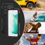 Husa de protectie ShellBox Waterproof IP68 compatibil cu Samsung Galaxy S26 Plus, Negru