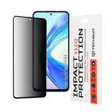 Folie de protectie Techsuit 111D Privacy Full Glue compatibil cu Honor X7b / X7b 5G / 90 SMART, Negru